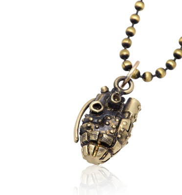 Jan Hilmer Anatomical Brass Heart Necklace - Small – FIVE AND DIAMOND