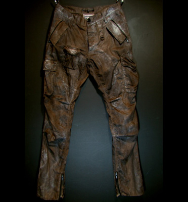distressed trousers