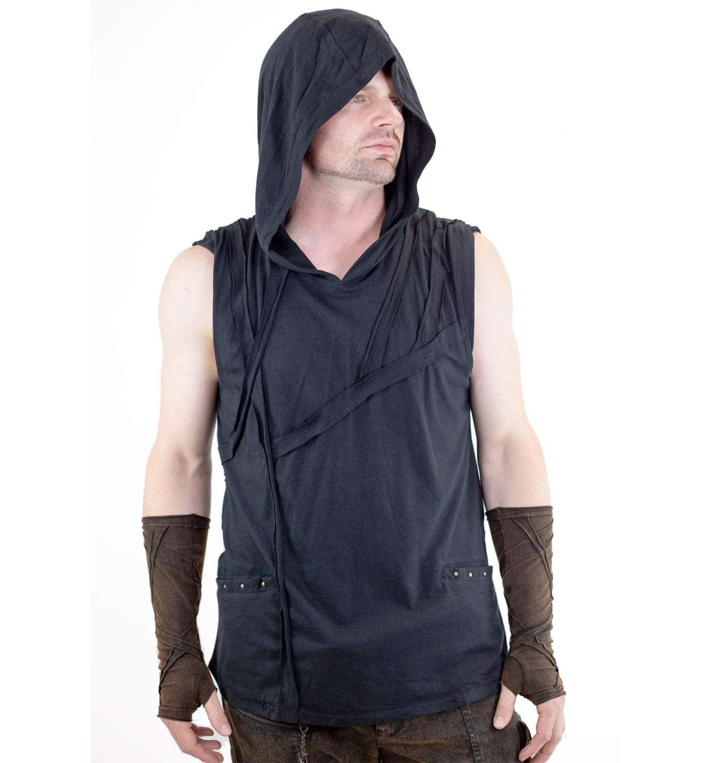 Shop Linear Hooded Tank