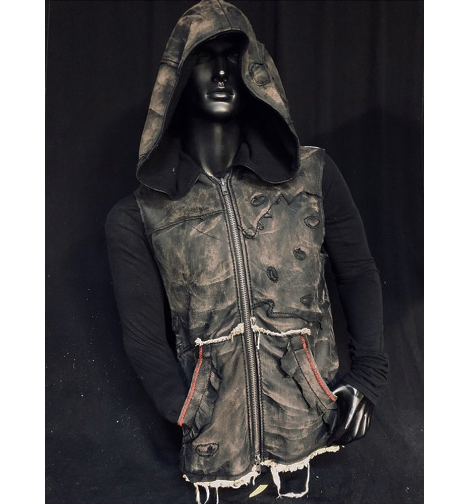 Junker Designs Old Soul Sleeveless Hoodie : Delicious Boutique